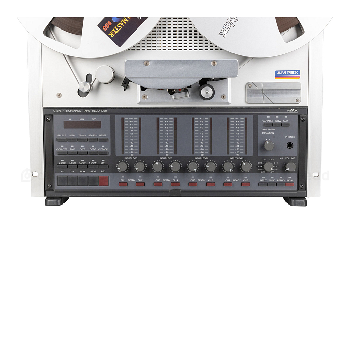 Катушечные магнитофоны REVOX C278 8-channel серебряный - рис.1
