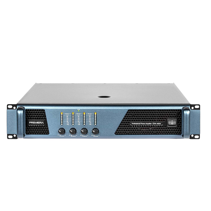 Усилитель мощности Premiera CH4 4600 Blue/Silver - рис.0