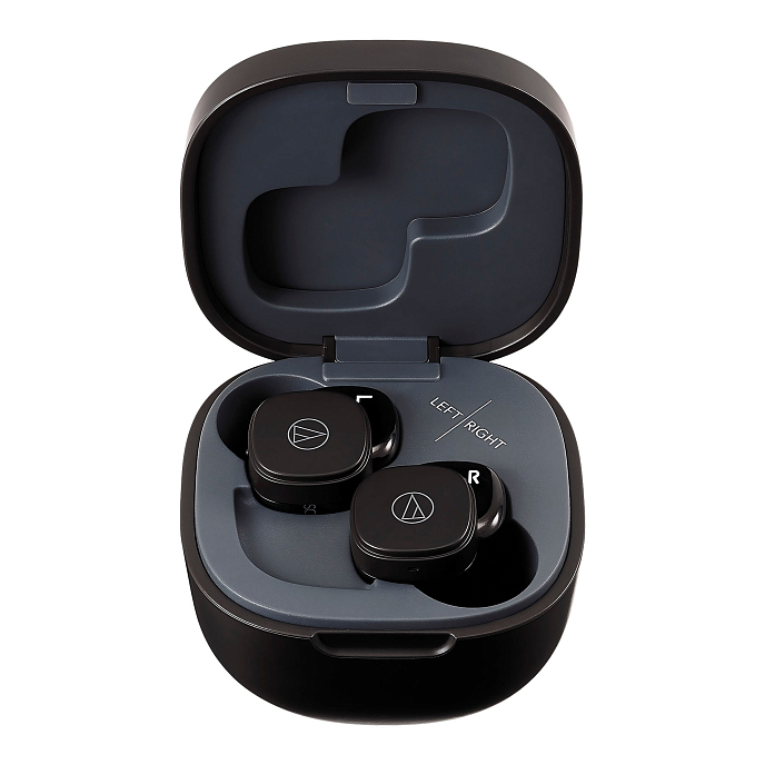 Беспроводные наушники Audio-Technica ATH-SQ1TW black tws внутриканальные наушники_OpenBox - рис.0