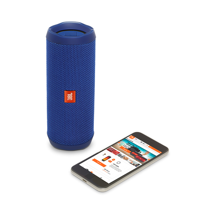 Портативная колонка JBL Flip 4 Blue - рис.1