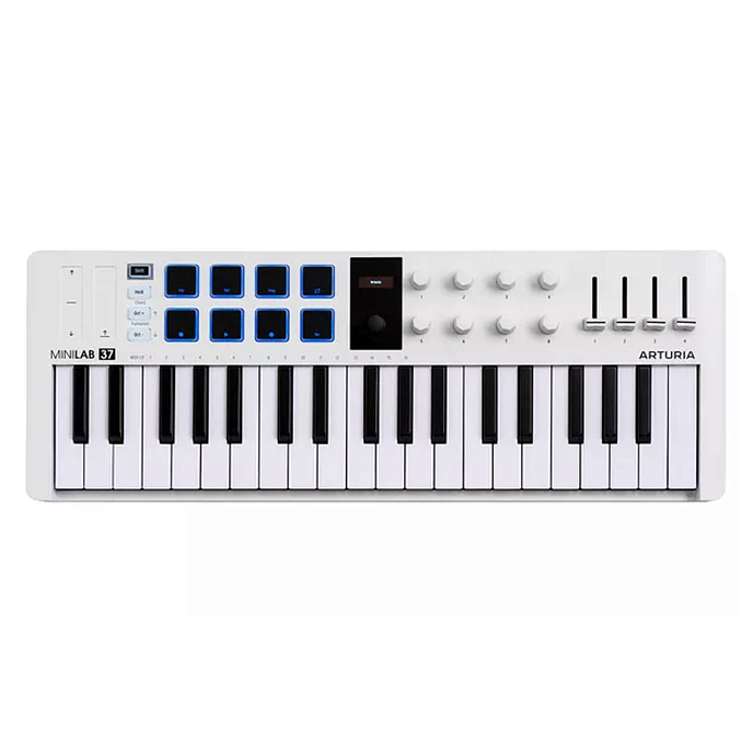 MIDI-клавиатура Arturia MiniLAB 37 White - рис.0