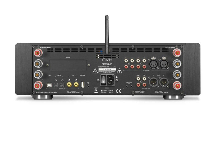 Интегральный усилитель AVM Audio A 8.3 Cellini Chrome - рис.1