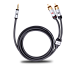 Кабель OEHLBACH I-CONNECT Black Jack 3.5 to 2RCA 1.5m - рис.0