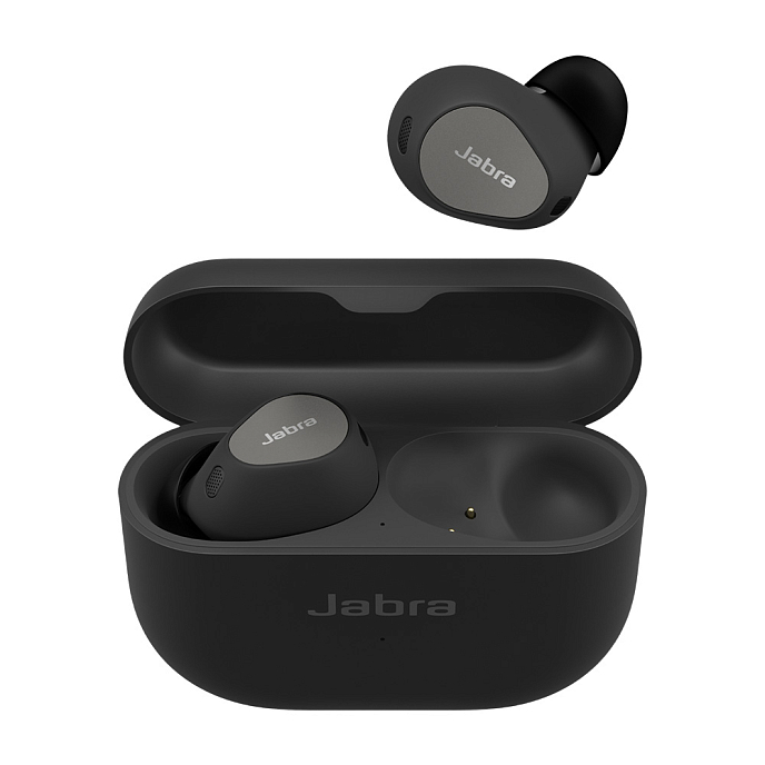 Беспроводные наушники Jabra Elite 10 Titanium Black - рис.0