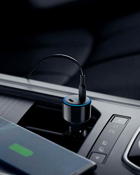 Автомобильное зарядное устройство Anker PowerDrive+ III Duo Origin Black - рис.6