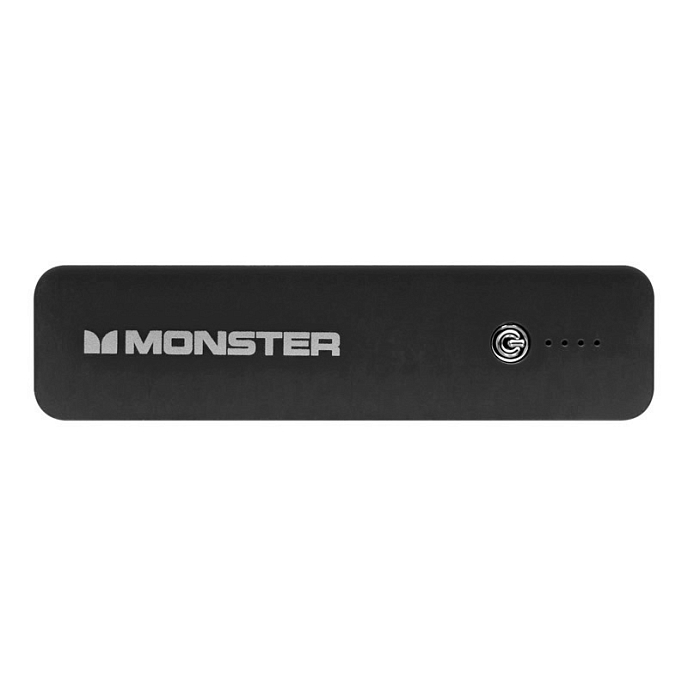 Внешний аккумулятор Monster Power Bank 2500mAh black - рис.1