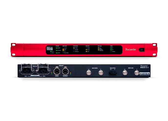 Аудиоинтерфейс FOCUSRITE RedNet D64R - рис.1