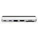 - рис.0 USB HUB Satechi Dual USB-C Hub For Surface Pro 9 Silver - рис.0