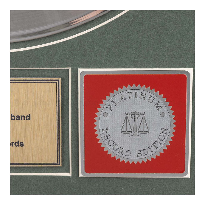 Сувенир Декор Золотой диск Queen II разноцветный - рис.3