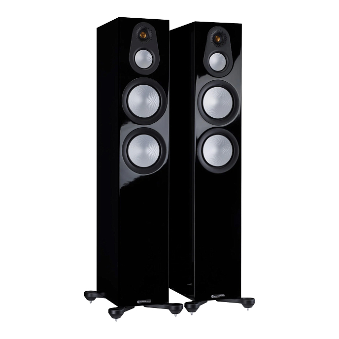 Напольная акустика Monitor Audio Silver 300 7G Black Gloss - рис.0