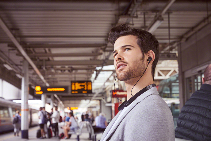 Наушники Sony WI-1000X Black - рис.12