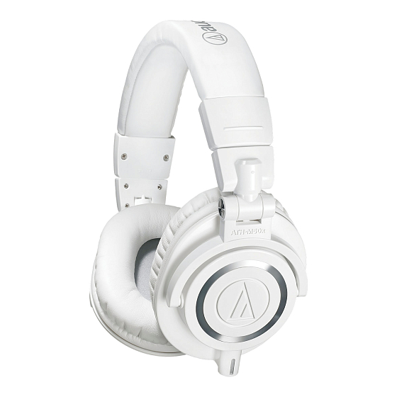 Наушники полноразмерные Audio-Technica ATH-M50xWH White - рис.0
