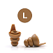 Беруши Dynamic Ear Company Crescendo Hunting Multimode 10-30 Beige - рис.2