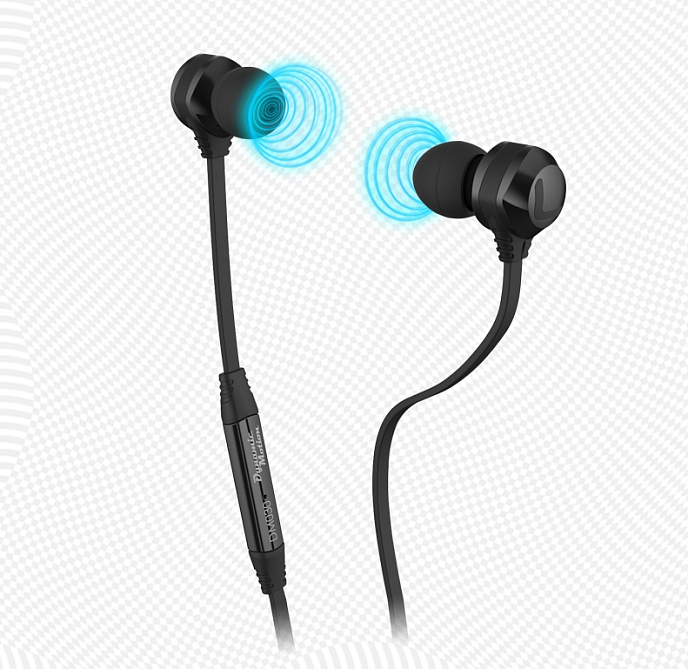 Наушники Dynamic Motion DM-030 Black - рис.1
