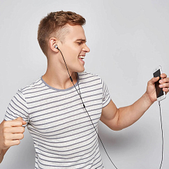 Наушники 1MORE Piston Fit In-Ear Headphones E1009 Silver