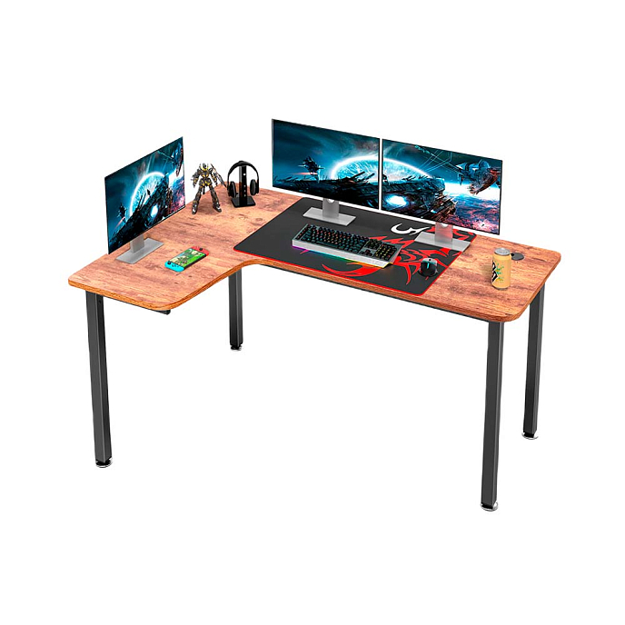 Компьютерный стол EUREKA CD-L01L-60VP Brown - рис.0