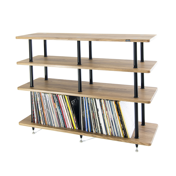 Стойка для Hi-Fi Solidsteel VL-4 Black/Walnut - рис.1