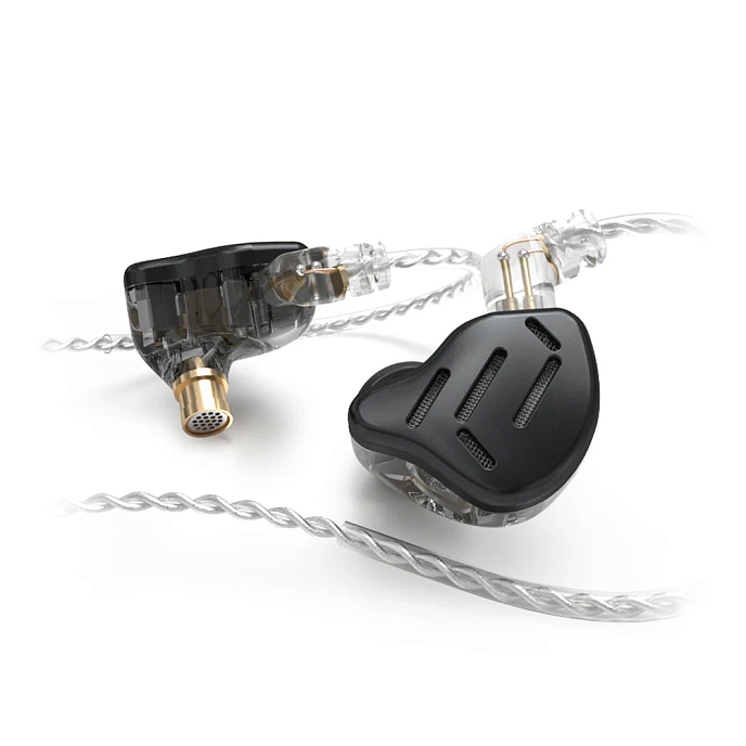 Наушники внутриканальные KZ ZAX with mic Black - рис.1