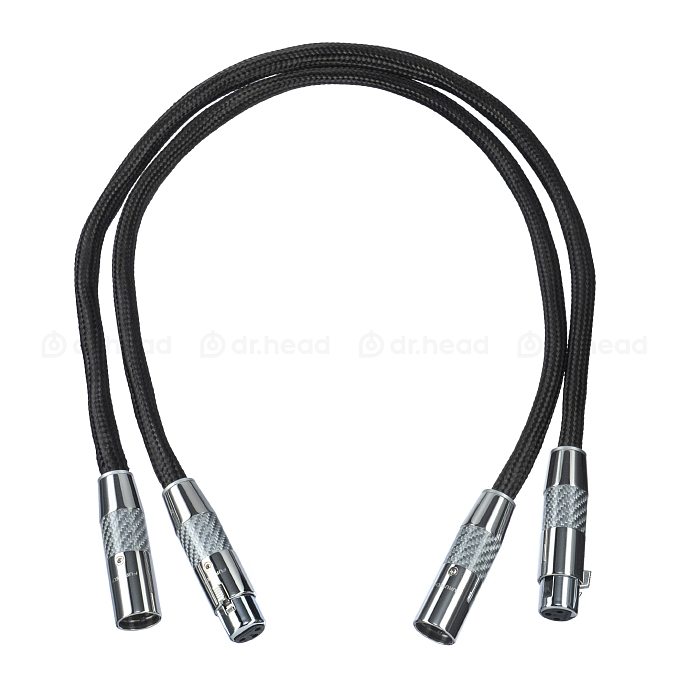 Кабель HeadMade SS-20 ULTRA Furutech 2XLR(F) - 2XLR(M) 0.65m - рис.0