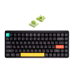 Клавиатура NuPhy Air75 V2 Aloe Switch Basalt Black