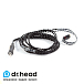 Кабель Labkable Silver Black 2pin - lightning - рис.1
