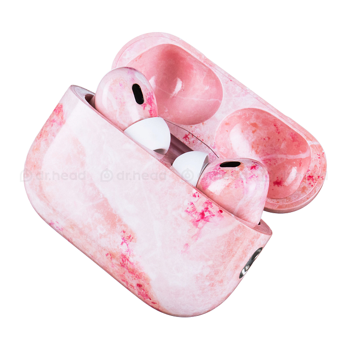Беспроводные наушники Apple AirPods Pro 2 USB-C Pink Marble Gloss - рис.4