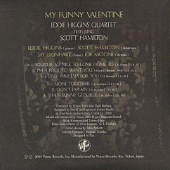 Виниловая пластинка Eddie Higgins Quartet - My Funny Valentine (Audiophile, Hyper Magnum Sound) - 2LP