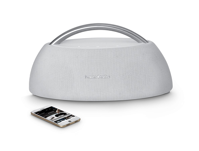 Портативная колонка Harman Kardon Go + Play Wireless Mini White - рис.4