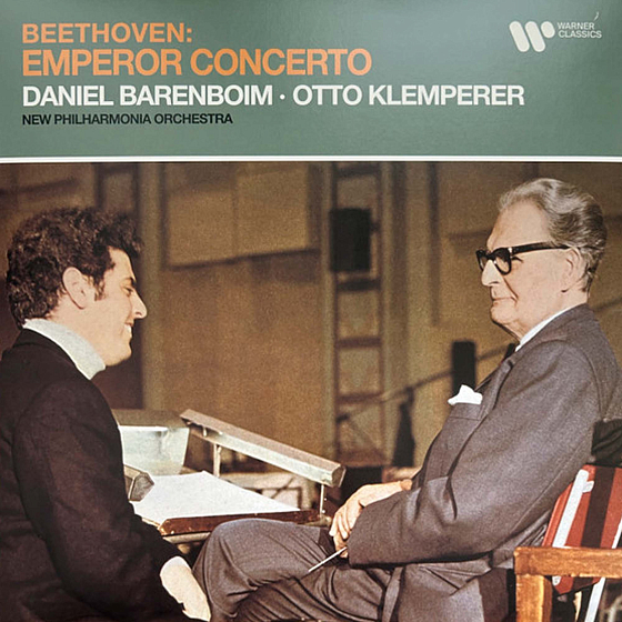 Пластинка Daniel Barenboim - Otto Klemperer, Beethoven: Emperor Concerto LP - рис.0