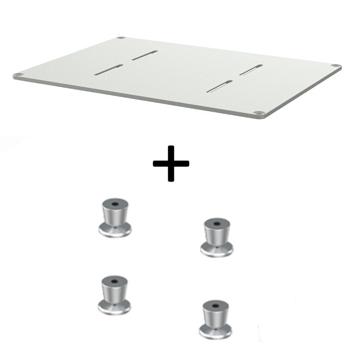 Стойка для Hi-Fi ddHiFi HS550 + Base Warm Gray - рис.0