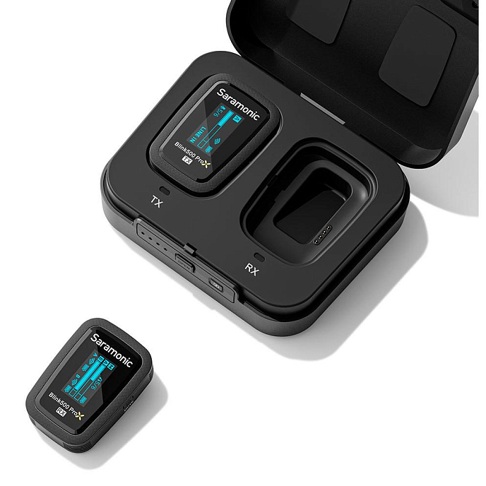 Микрофон беспроводной Saramonic Blink500 ProX B1 Black - рис.9