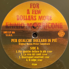 Виниловая пластинка Ennio Morricone – For A Few Dollars More OST (coloured) LP