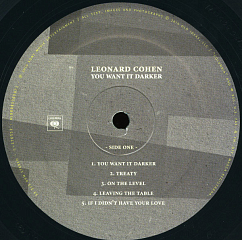 Виниловая пластинка Leonard Cohen – You Want It Darker LP