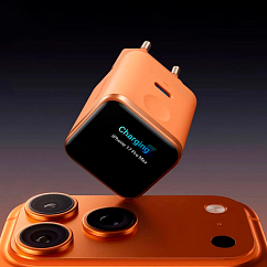 Сетевое зарядное устройство Anker Nano Charger 45W Smart Display Orange