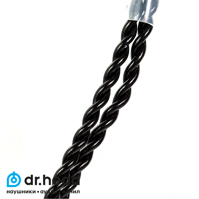 Кабель Labkable Silver Black 2pin - AK balance 2.5mm - рис.5