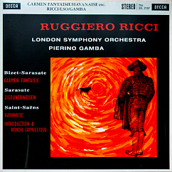 Виниловая пластинка Sarasate, Saint-Saens – Carmen Fantasie LP