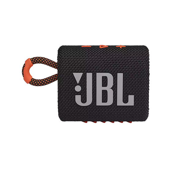 Портативная колонка JBL Go 3 Black Orange - рис.0