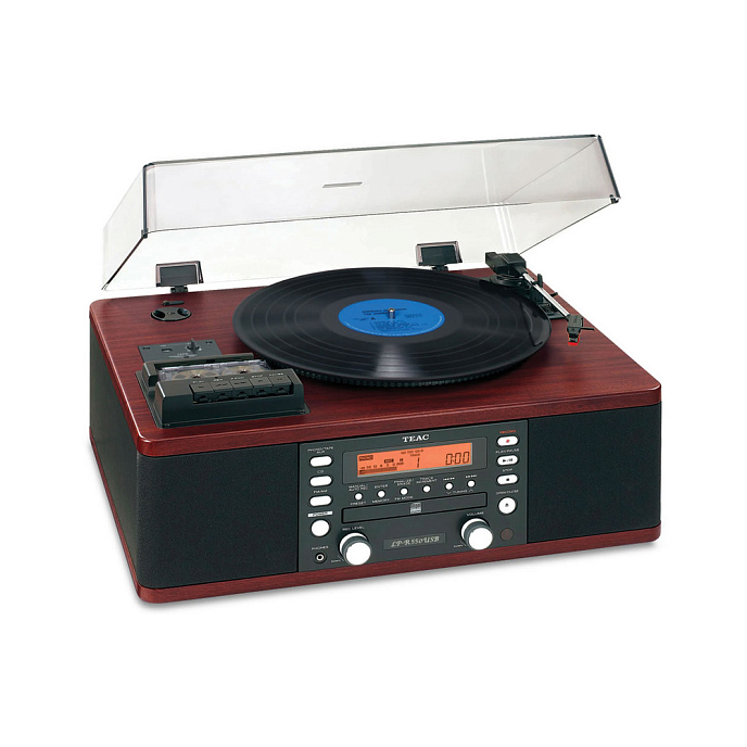 Проигрыватель винила TEAC LP-R550 Woodgrain - рис.0