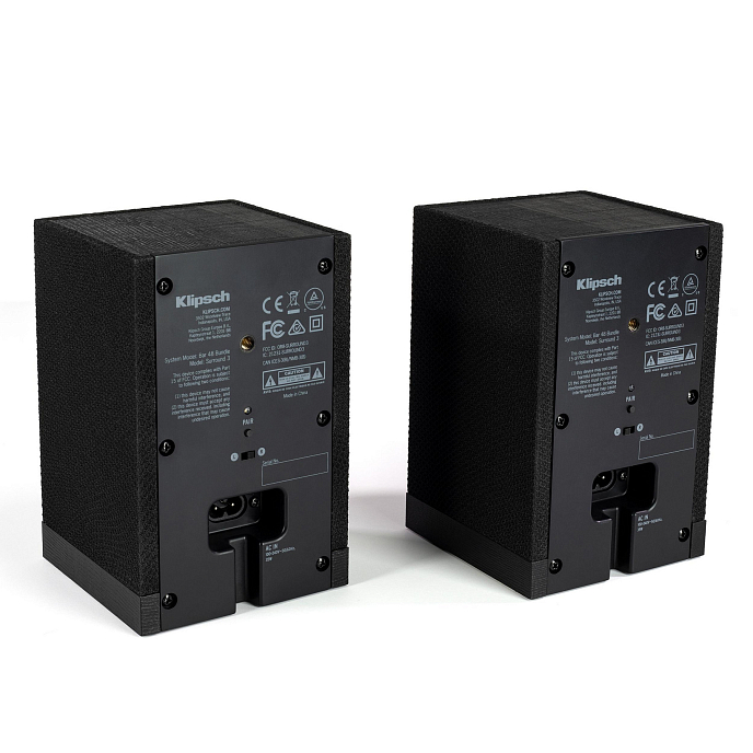 Полочная акустика Klipsch Surround 3 black беспроводная акустическая система (SN 106753121490137)_Уценка - рис.1