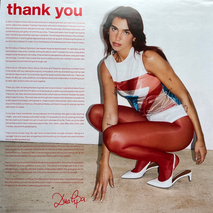 Виниловая пластинка Dua Lipa Radical Optimism (alternative artwork) (coloured) LP - рис.3