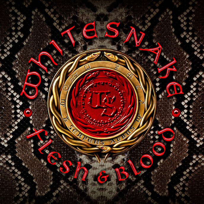 Виниловая пластинка Whitesnake – Flesh & Blood (Coloured Gold) 2LP - рис.0