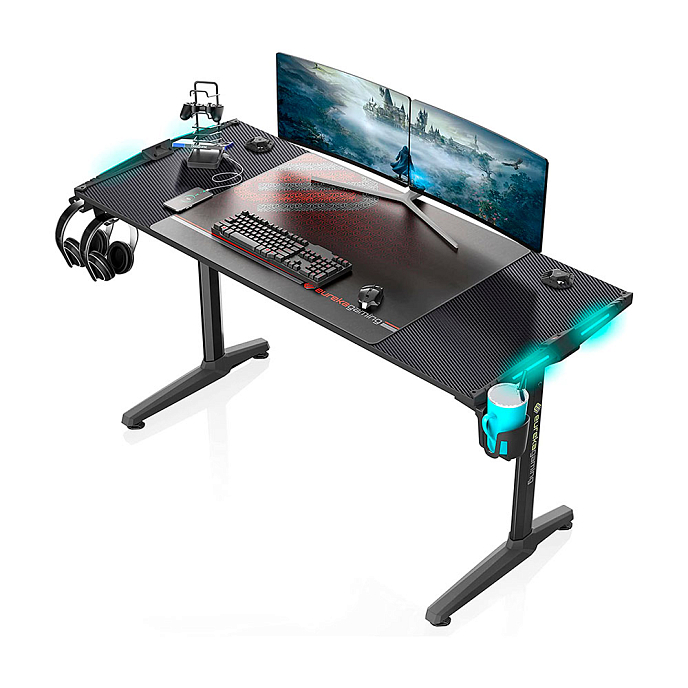 Компьютерный стол EUREKA GIP 55 Black - рис.3