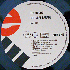 Виниловая пластинка The Doors - The Soft Parade