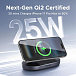 Зарядное устройство UGREEN W751 ZAPIX 2-in-1 Wireless Charger Grey Cosmos - рис.3 Зарядное устройство UGREEN W751 ZAPIX 2-in-1 Wireless Charger Grey Cosmos - рис.3