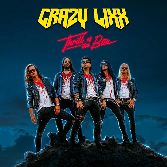 Виниловая пластинка Crazy Lixx – Thrill Of The Bite - Purple - LP - рис.0