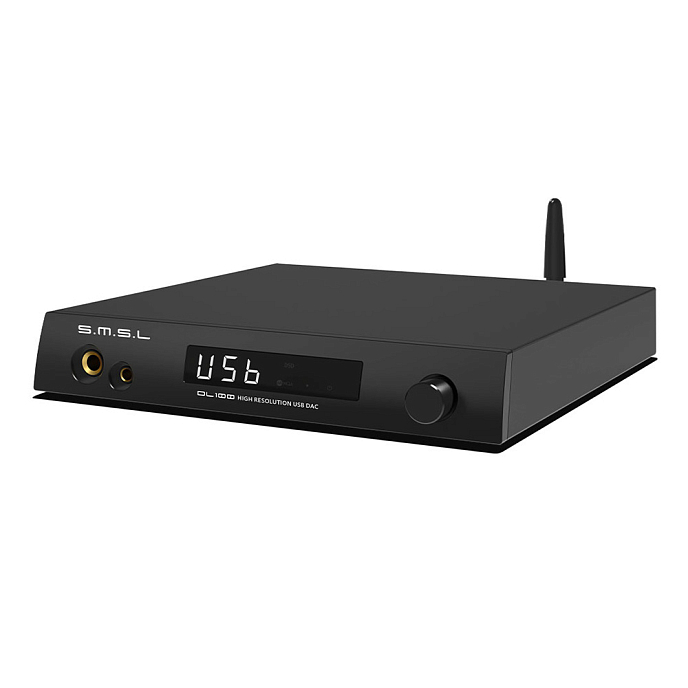 Усилитель для наушников с ЦАП SMSL DL100 Black - рис.2