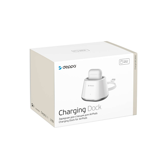 Док-станция Deppa Charging dock for Apple AirPods White - рис.5