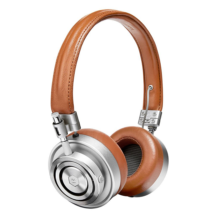 Наушники Master&Dynamic MH30 silver/brown leather - рис.0