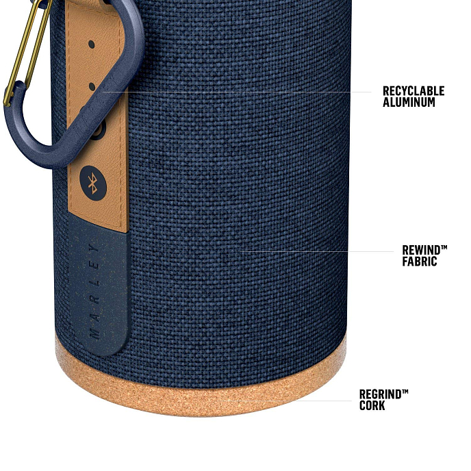 Портативная колонка House of Marley No Bounds Sport Blue EM-JA016-BL - рис.4