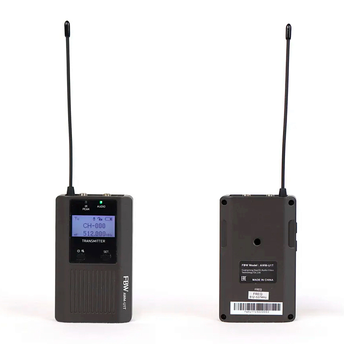 Передатчик для радиосистемы FBW AWM-U1T Black - рис.1